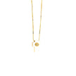 NECKLACE  GOLD 750 & PRECIOUS STONES - 45886