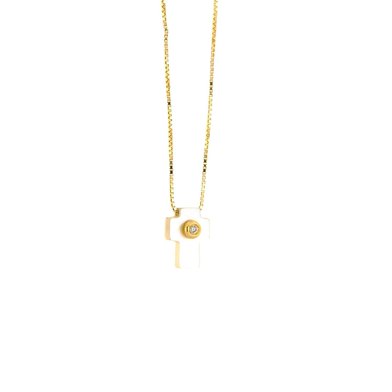 NECKLACE  GOLD 750 & PRECIOUS STONES - 45886