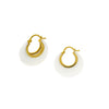 EARRINGS  GOLD 750 & SEMIPRECIOUS STONES - 46038