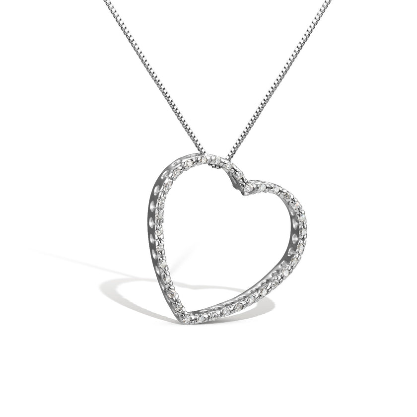 PENDANT WHITE GOLD 750 & PRECIOUS STONES ( WITHOUT CHAIN) - 46732 - Availability: Immediately