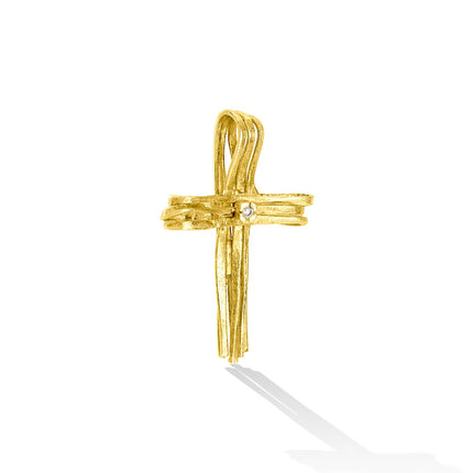 CROSS  GOLD 750 & PRECIOUS STONES - 47009