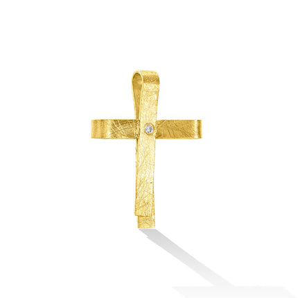 CROSS  GOLD 750 & PRECIOUS STONES - 47010