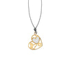 PENDANT PINK GOLD 585 & SEMIPRECIOUS STONES - 47597 - Availability: Up to 1 month