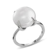 RING WHITE GOLD 750 & PEARL