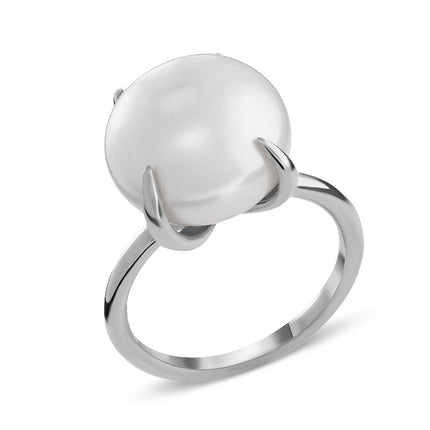 RING WHITE GOLD 750 & PEARL - 47779