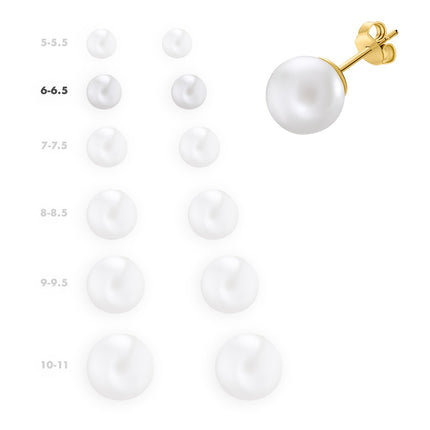 EARRINGS  GOLD 585 & PEARLS - 47839