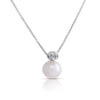 NECKLACE WHITE GOLD 750 & PEARLS  - 48265