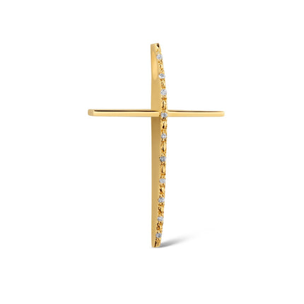 CROSS  GOLD 750 & PRECIOUS STONES