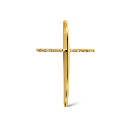 CROSS  GOLD 750 & PRECIOUS STONES - 48402