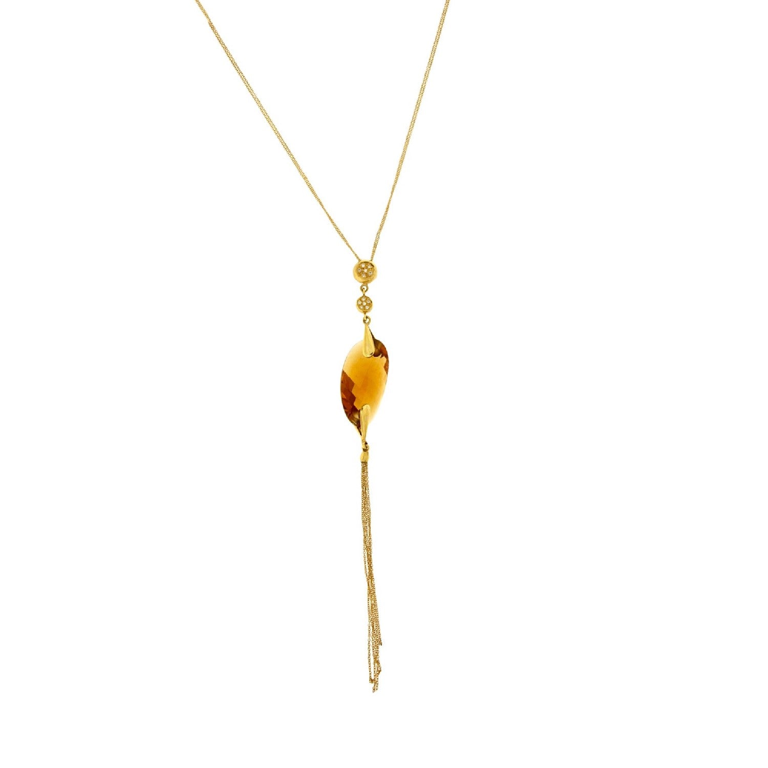 NECKLACE  GOLD 750 & PRECIOUS STONES - 48842