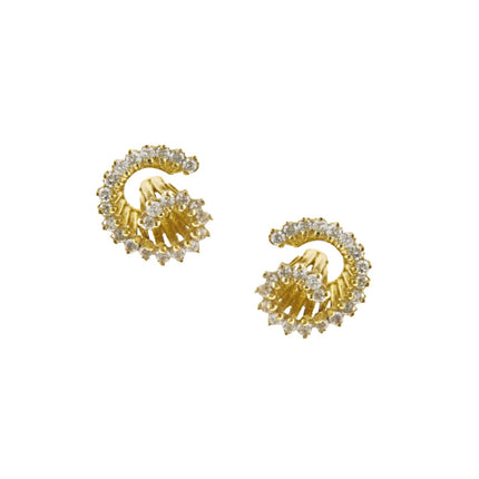 EARRINGS  GOLD 750 & PRECIOUS STONES - 48928