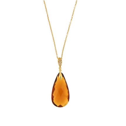 NECKLACE  GOLD 750 & SEMIPRECIOUS STONES - 49051