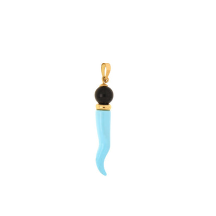 PENDANT  GOLD 750 & SEMIPRECIOUS STONES - 49083