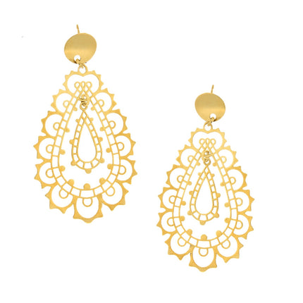 EARRINGS  GOLD 750 - 49237