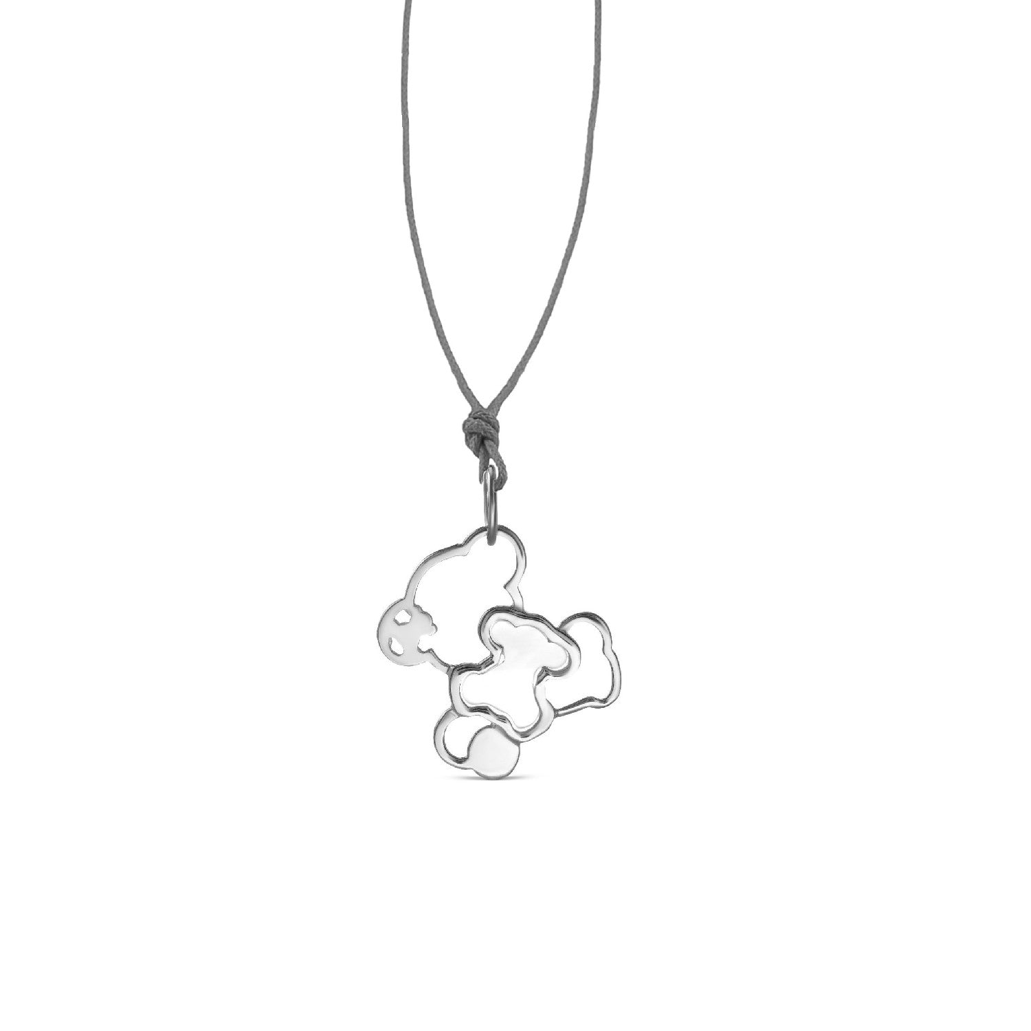 PENDANT WHITE GOLD 585 & SEMIPRECIOUS STONES - 49638 - Availability: Up to 1 month