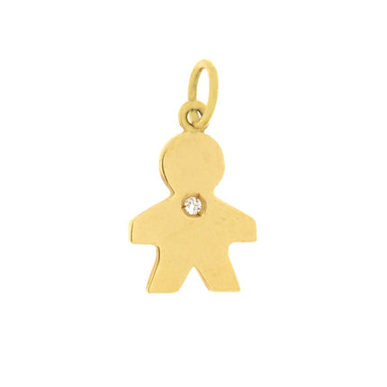 PENDANT  GOLD 750 & PRECIOUS STONES - 51049