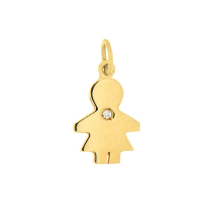 PENDANT  GOLD 750 & PRECIOUS STONES - 51053