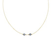 NECKLACE  GOLD 585 & SEMIPRECIOUS STONES - 52491 - Availability: Immediately