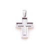 CROSS WHITE GOLD 750 & PRECIOUS STONES  - 5384