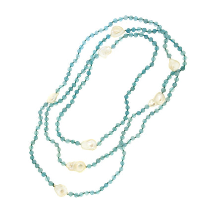 NECKLACE WITH PRECIOUS STONES - 54349 - Availability: Immediately