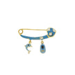 BROOCH  GOLD 585 - 54519 - Availability: Immediately