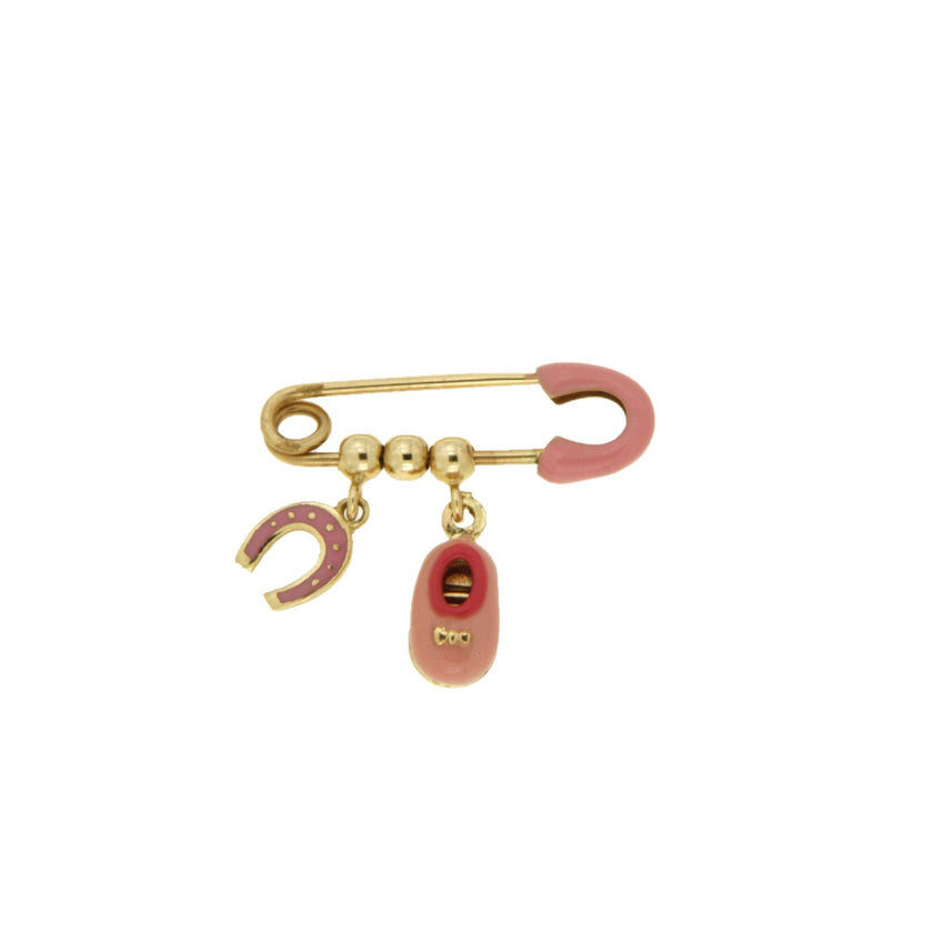 BROOCH GOLD 585 - 54521 - Availability: Immediately