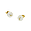 EARRINGS YELLOW GOLD Κ18 ΜΕ - 54711 - Availability: Up to 1 month