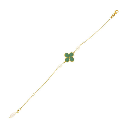 BRACELET  GOLD 750 & SEMIPRECIOUS STONES - 54964