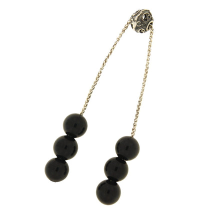 ROSARY WITH AGATE & SILVER - 56080