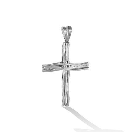 CROSS WHITE GOLD 585