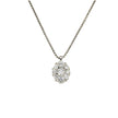 NECKLACE WHITE GOLD 750 & PRECIOUS STONES  - 5627