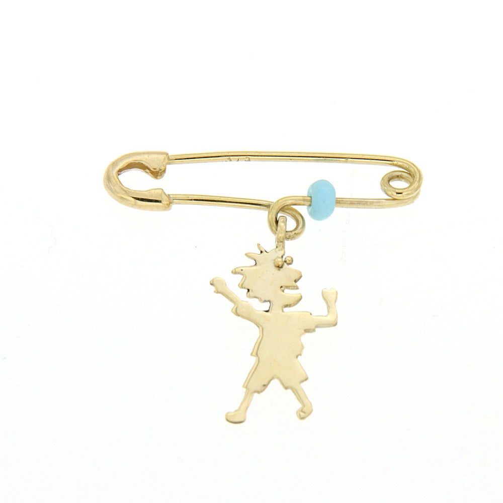 BROOCH  GOLD 585 - 57029 - Availability: Up to 1 month