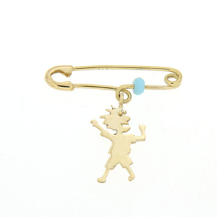 BROOCH  GOLD 585 - 57029 - Availability: Up to 1 month