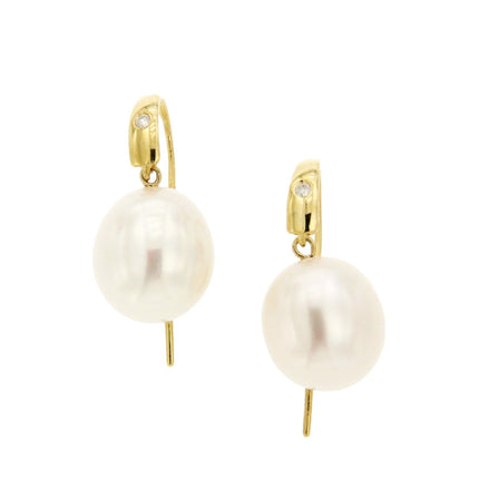EARRINGS  GOLD 750 & PEARLS - 57248
