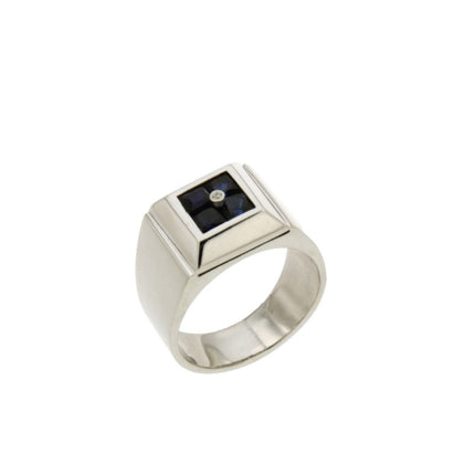 RING GOLD 18K PRECIOUS STONES - 5935