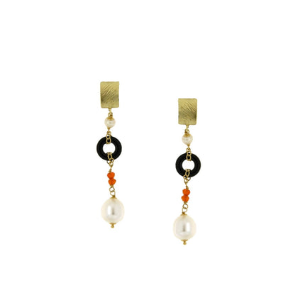 EARRINGS  GOLD 750 & PRECIOUS STONES - 59770