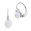 EARRINGS WHITE GOLD 750 & PEARLS  - 59802