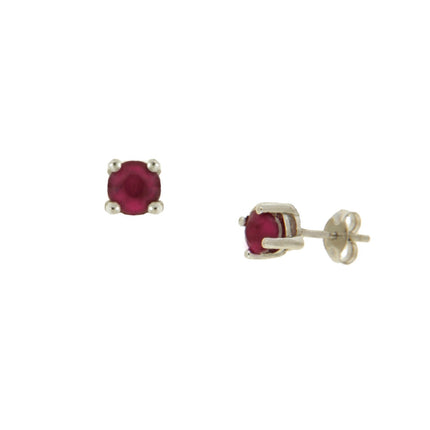 EARRINGS WHITE GOLD 750 & PRECIOUS STONES - 61109 - Availability: Immediately