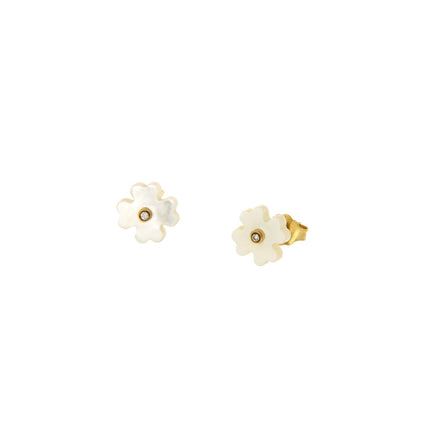 EARRINGS  GOLD 585 & PRECIOUS STONES - 61619