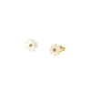 EARRINGS  GOLD 585 & PRECIOUS STONES - 61619