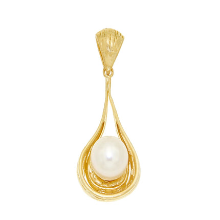 PENDANT  GOLD 585 & PEARL - 62484
