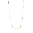 NECKLACE YELLOW GOLD Κ18 ΜΕ SEMIPRECIOUS STONES - 63655 - Availability: Up to 2 month