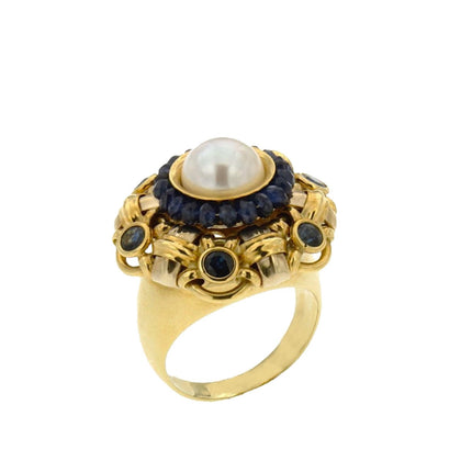RING  GOLD 750 & PRECIOUS STONES - 64220