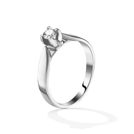 RING WHITE GOLD 750 & PRECIOUS STONES - 64317