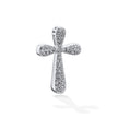 CROSS WHITE GOLD 750 & PRECIOUS STONES