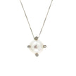 NECKLACE WHITE GOLD 750 & PEARL - 6470