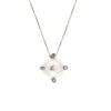 NECKLACE WHITE GOLD 750 & PEARL - 6470