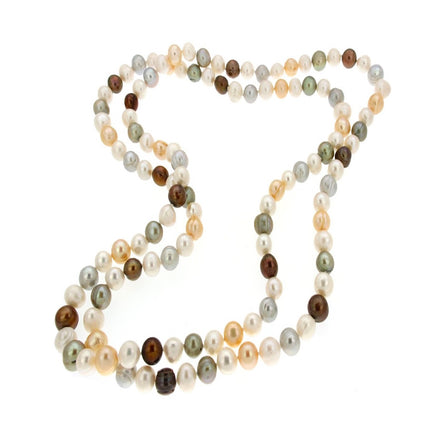 NECKLACE WITH PEARLS - 64772