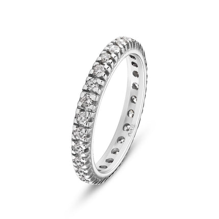 RING WHITE GOLD 750 & PRECIOUS STONES - 64878