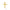 CROSS  GOLD 750 & PRECIOUS STONES - 65317